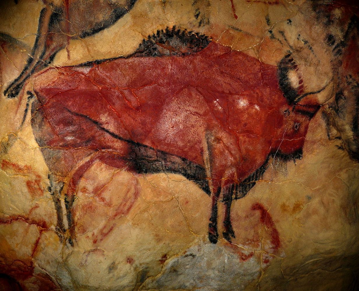 Abb. 4: Höhlenmalerei eines Bisons aus Altamira
